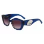 KARL LAGERFELD KL6127S521842 dames zonnebril - zwart montuur, grijze verloopglazen, 52 mm