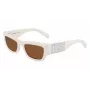 KARL LAGERFELD KL6141S522110 dames zonnebril - zwart montuur, grijs verlopende glazen, 52/21/140 mm