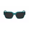 KARL LAGERFELD KL6142S-316 unisex rechthoekige zonnebril havana 55mm