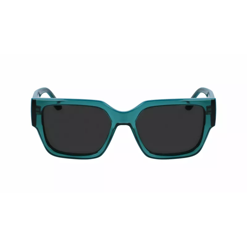KARL LAGERFELD KL6142S-316 unisex rechthoekige zonnebril havana 55mm