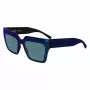 KARL LAGERFELD KL6181SN-400 dames cat-eye zonnebril blauw verloop