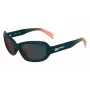 KARL LAGERFELD KLJ6200S unisex zonnebril - zwart montuur, grijze glazen, 57 mm