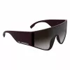 Karl Lagerfeld unisex vierkante zonnebril KL6209S-601 zwart/grijs 65-19-140