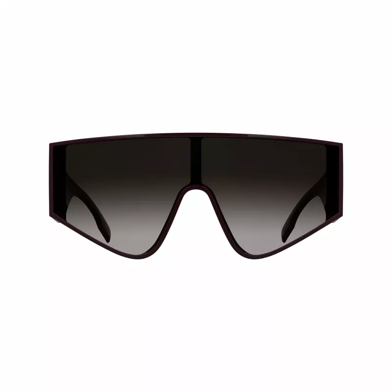 Karl Lagerfeld unisex vierkante zonnebril KL6209S-601 zwart/grijs 65-19-140
