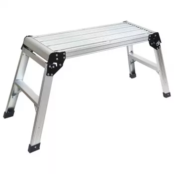 Kastom aluminium werkplatform ML-203 - 150 kg draagvermogen, 500 mm hoogte, opvouwbaar