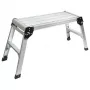 Kastom aluminium werkplatform ML-203 - 150 kg draagvermogen, 500 mm hoogte, opvouwbaar