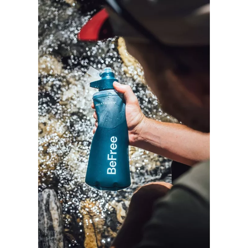 Katadyn BeFree Filter AC 1.0L Slate Blue waterfilterfles