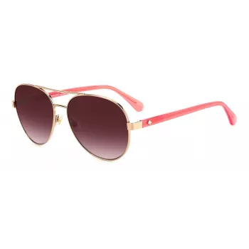 Kate Spade AVERIE-S-AU2 Dames zonnebril, vierkant, 58 mm