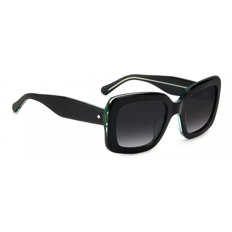KATE SPADE Bellamy dameszonnebril - donker havanna montuur, bruin gradient glazen - 52mm