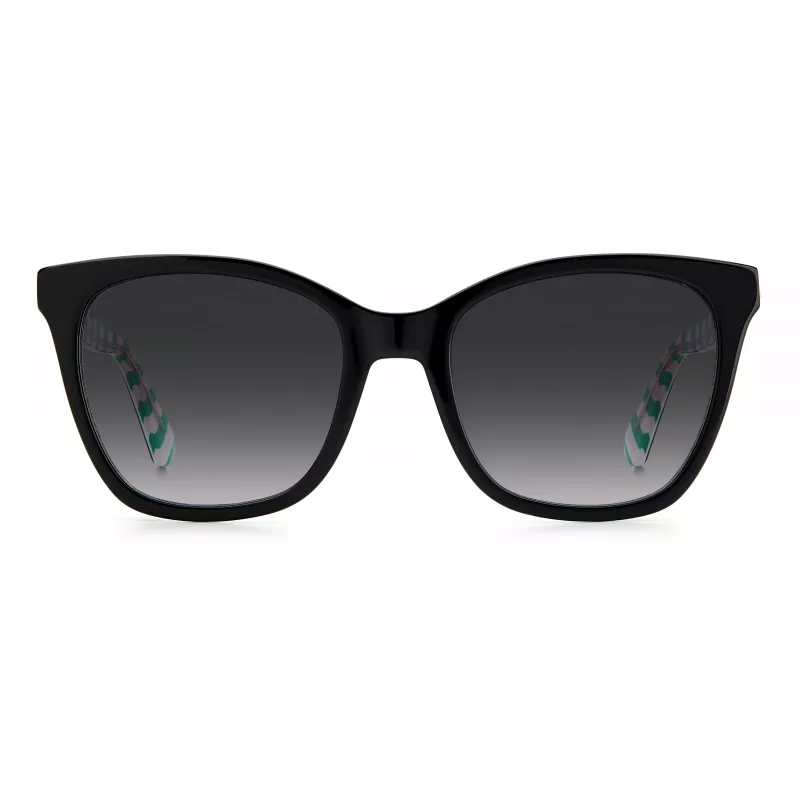 KATE SPADE DESIS807F59O dameszonnebril, havana acetaat montuur, bruine verloopglazen, 55/17/140 mm