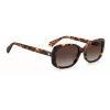 KATE SPADE Dionna dames zonnebril S06JF2L havana acetaat bruin verloop 52mm