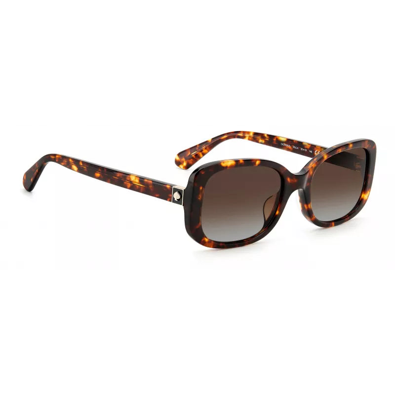 KATE SPADE Dionna dames zonnebril S06JF2L havana acetaat bruin verloop 52mm