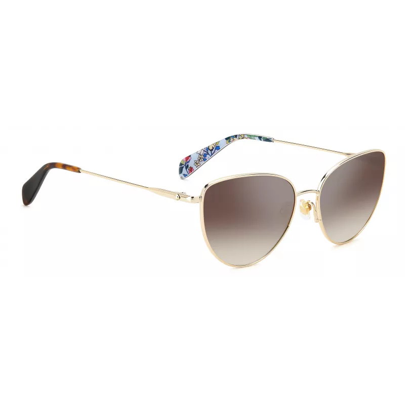 Kate Spade Hailey dameszonnebril Havana bruin verloop 55mm