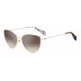 Kate Spade Hailey dameszonnebril Havana bruin verloop 55mm