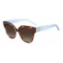 KATE SPADE SAVANNAGSIPRF dames zonnebril - havanna acetaat montuur, bruine verloopglazen, 57/17/140 mm