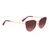 Kate Spade Staci cat eye zonnebril havana bruin verloop 56mm