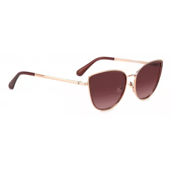 Kate Spade Staci cat eye zonnebril havana bruin verloop 56mm