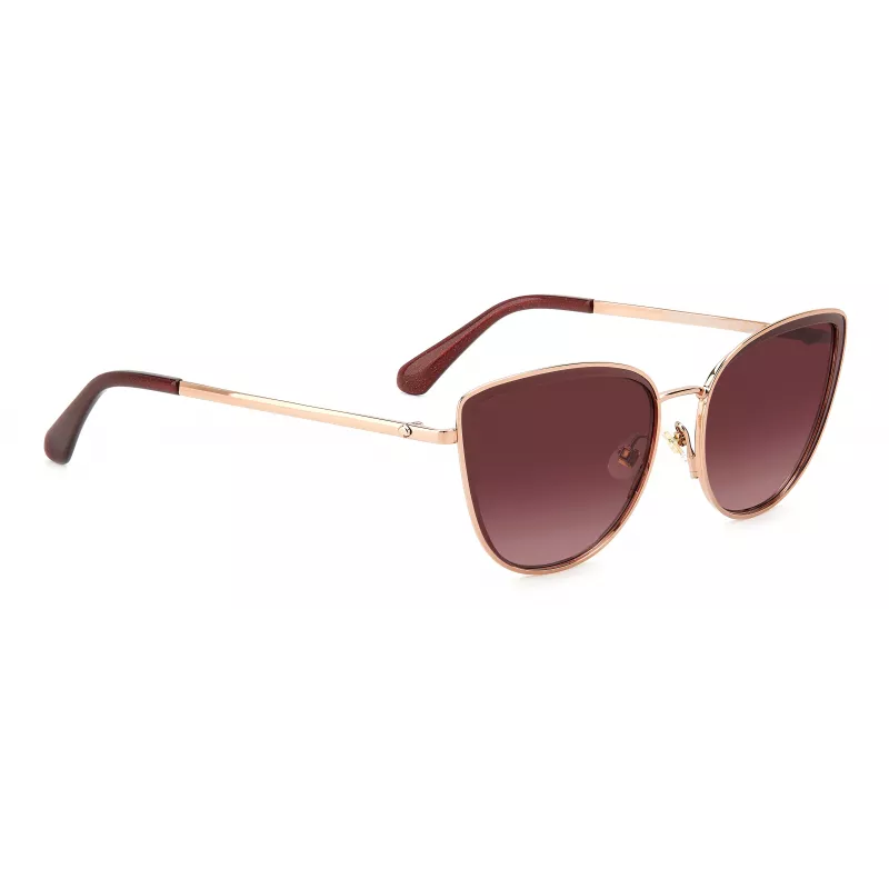 Kate Spade Staci cat eye zonnebril havana bruin verloop 56mm