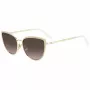 KATE SPADE Staci dameszonnebril, vierkant, zwart-grijs verloop, 56 mm