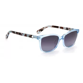 KATE SPADE TABITHASPJPF3 dames zonnebril - havanna acetaat montuur, bruine verloopglazen, 53 mm