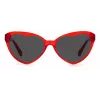 Kate Spade Velma dameszonnebril VELMASC9AF7IR zwart montuur grijs verloopglazen 57/17/140 mm