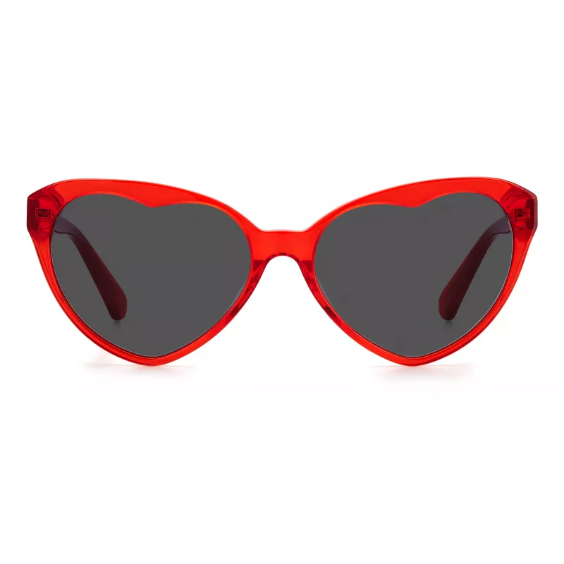 Kate Spade Velma dameszonnebril VELMASC9AF7IR zwart montuur grijs verloopglazen 57/17/140 mm