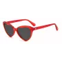 Kate Spade Velma dameszonnebril VELMASC9AF7IR zwart montuur grijs verloopglazen 57/17/140 mm