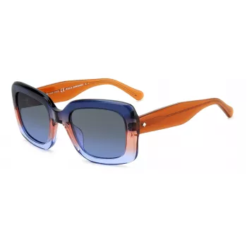 KATE SPADE dames Bellamy vierkante acetaat zonnebril havana bruin verloop 52mm