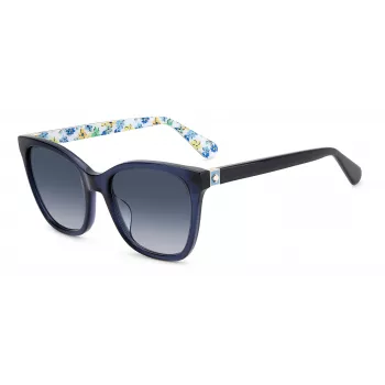 KATE SPADE dameszonnebril Desi - gepolariseerd acetaat montuur - glas 55mm - zwart/grijs