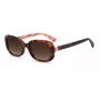 KATE SPADE dames Dionna cat eye zonnebril - zwart acetaat montuur met grijze verloopglazen - 52/17/140 mm