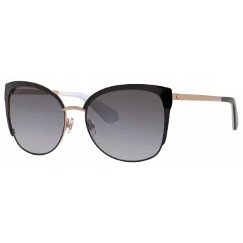 Kate Spade dameszonnebril Genice - zwart/grijze verloop - 57 mm