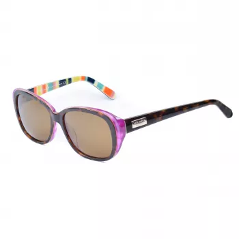 KATE SPADE dames zonnebril Hilde-P-S - dark havana - gepolariseerd bruin verloop - 54mm