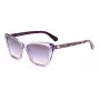 KATE SPADE dames Lucca hoekige zonnebril havana acetaat bruin verloopglazen 55mm