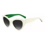 KATE SPADE dames Paisleigh SVK6 rechthoekige zonnebril - zwart montuur, grijs verlopende glazen 55/17/140 mm