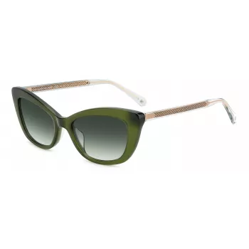 Kate Spade dames zonnebril MERIDAGS1ED vierkant acetaat montuur UV400-bescherming 54mm