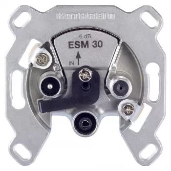 Kathrein ESM 30 Triple Antenne-aansluitdoos voor TV, radio en satelliet (sterrennetwerk)
