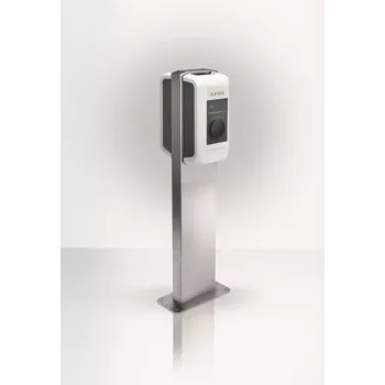 KEBA 90.786 RVS-standvoet voor twee KeContact P30 wallboxen