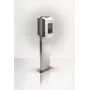 KEBA 90.786 RVS-standvoet voor twee KeContact P30 wallboxen