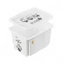 keeeper box met deksel 30L Karolina „Minions Bello“ 45x35x27cm wit