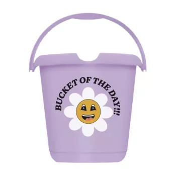 KEEEPER emmer 10L Ilvie Happy Flower Ø30x28cm paars