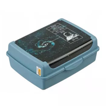 keeeper bewaarbox voor levensmiddelen Deco-Click-Box Midi 1L Carla Cosmos 17x13x7cm blauw