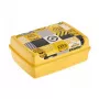 keeeper bewaarbak deco-click-box midi 1L Carla Minions Mosaïek 17x13x7cm geel