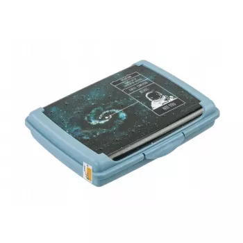 keeeper bewaarbak Deco-Click-Box Mini 0,5L Carla Cosmos, Nordic Blue