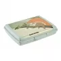 keeeper opbergbox Deco-Click-Box Mini 0,5L Carla 'Lazy Lui' 17x13x3,5cm groen