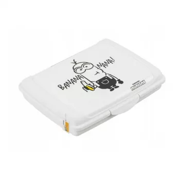 keeeper bewaarbak voor levensmiddelen deco-click-box mini 0,5L Carla Minions Banaan 17x13x3,5cm wit