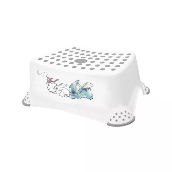 keeeper kinderopstapje Tomek Stitch, 40,5 x 28,5 x 14 cm, 80 kg, wit met print
