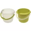 keeeper Mika ronde schoonmaakemmer, 5 L, transparant, ergonomische greep, geïntegreerde maatverdeling 1170500100000