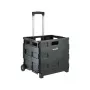 keeeper Olli opvouwbare boodschappenwagen 65L zwart, draagvermogen 35 kg