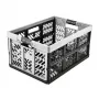 keeeper Profi opvouwbare box ben, 45 L, Light Silver – draagvermogen 50 kg, opvouwbaar & stapelbaar, ruimtebesparende opbergbox met soft-grip handgrepen, PP/TPE, 54 x 37 x 28 cm
