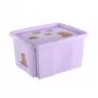 keeeper opbergbox met deksel 24L Karolina 'Capybara' soft purple